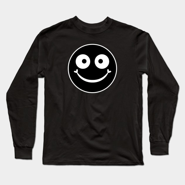 Dark Smile Long Sleeve T-Shirt by JadedOddity